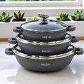 König Line (GRANIT) set šerpi 6/1 – 24/28/32 cm