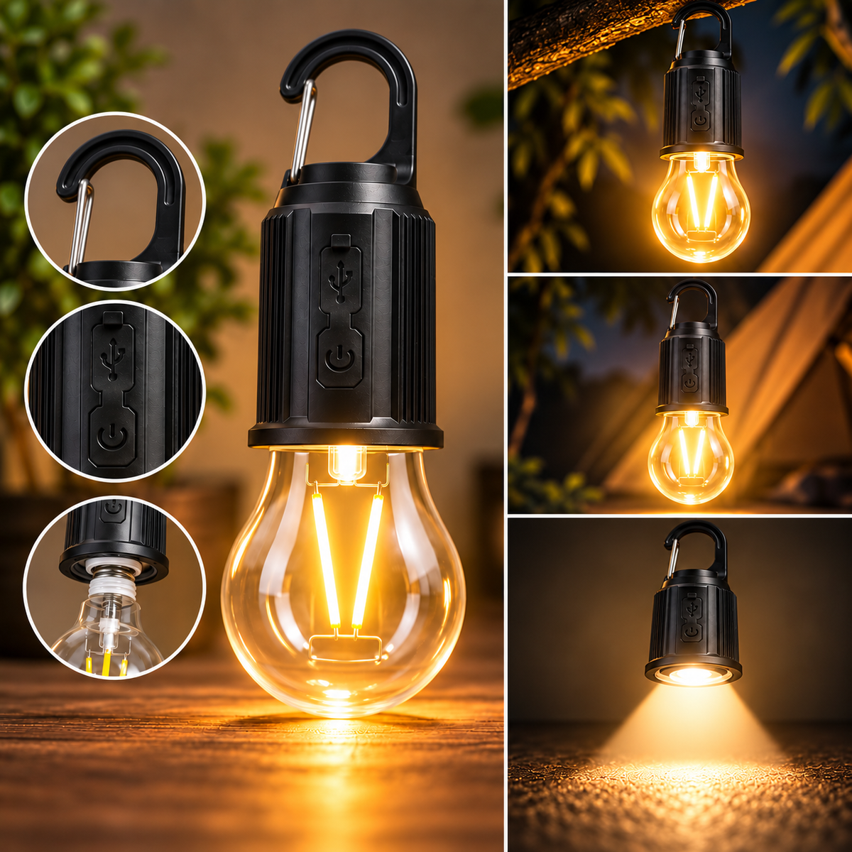 Punjiva LED sijalica 1+1 GRATIS