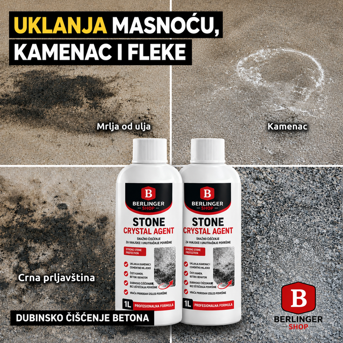 Crystal Agent 1000 ml (1+1 Gratis)