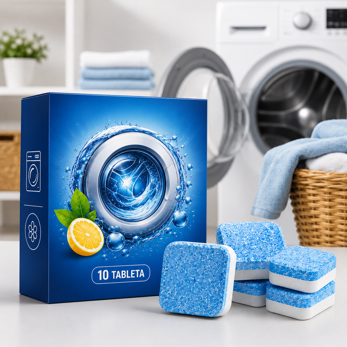 10+10 GRATIS Tablete za čišćenje veš mašine