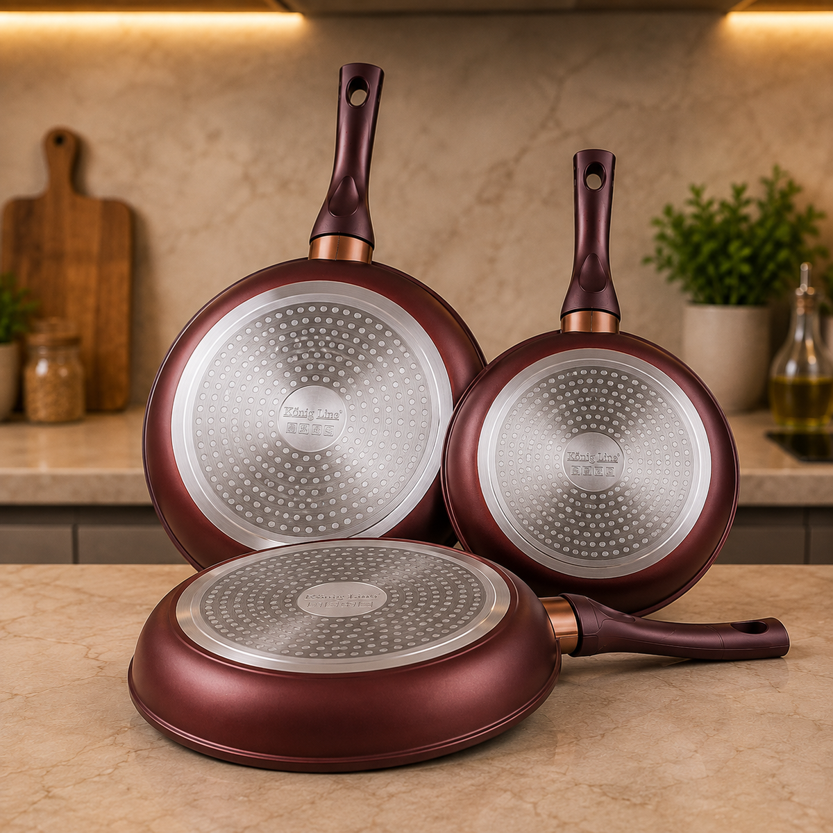 Granit tava König Line – 20 cm / 24 cm / 28 cm