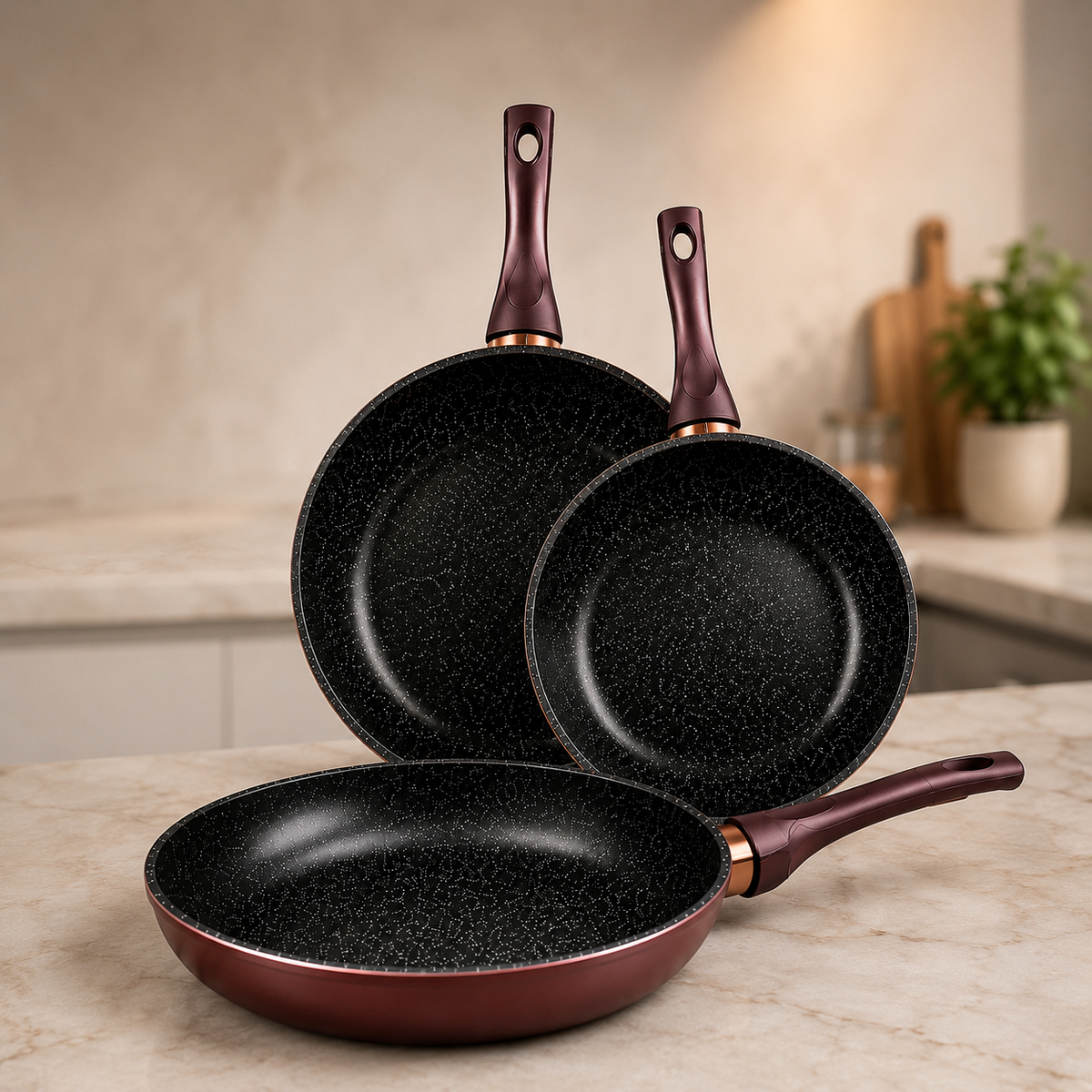 Granit tava König Line – 20 cm / 24 cm / 28 cm