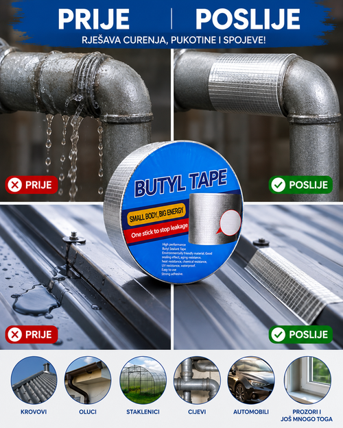 Butyl traka za brtvljenje – 1+1 GRATIS