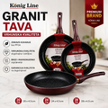 Granit tava König Line – 20 cm / 24 cm / 28 cm