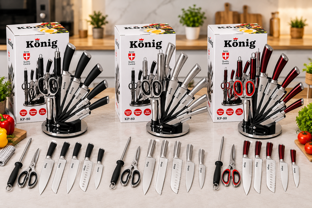 König KP-80 set noževa sa stalkom